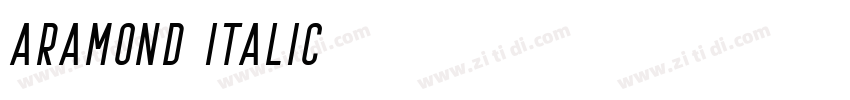 aramond Italic字体转换 aramond Italic字体转换